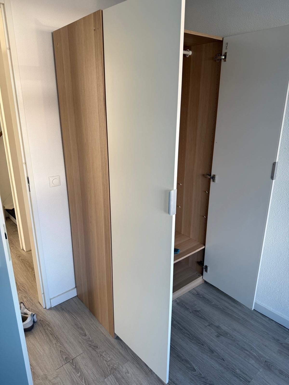 IKEA FORSAND kastdeuren (2 stuks), Huis en Inrichting, Ophalen, Overige materialen, Gebruikt, 200 cm of meer