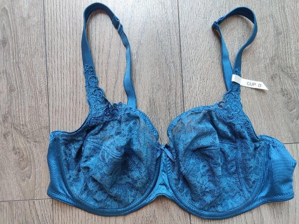 felina  zee blauw nieuwe bh maat 80 D twv 89 euro, Ophalen of Verzenden, Overige kleuren, BH