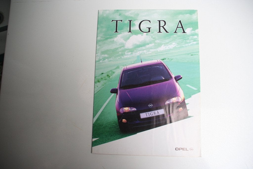 Opel Tigra brochure + Uitrusting flyer (01-1995) (80), Ophalen of Verzenden, Nieuw, Opel