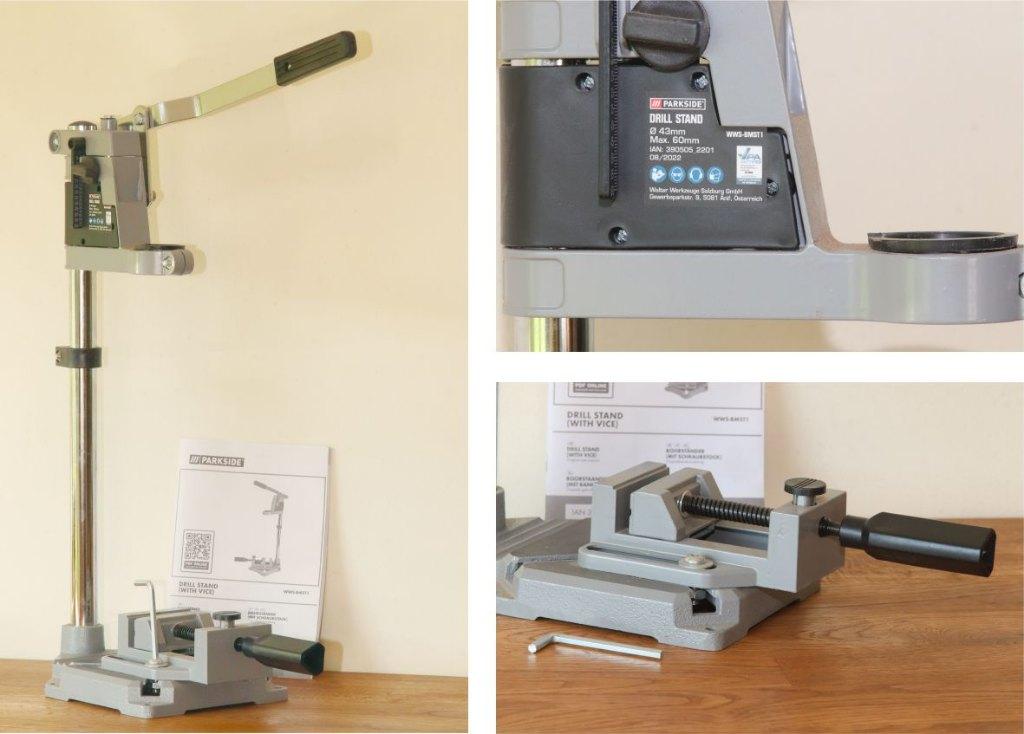 Boorstandaard Parkside, Doe-het-zelf en Verbouw, Gereedschap | Boormachines, Ophalen, Nieuw, Overige typen