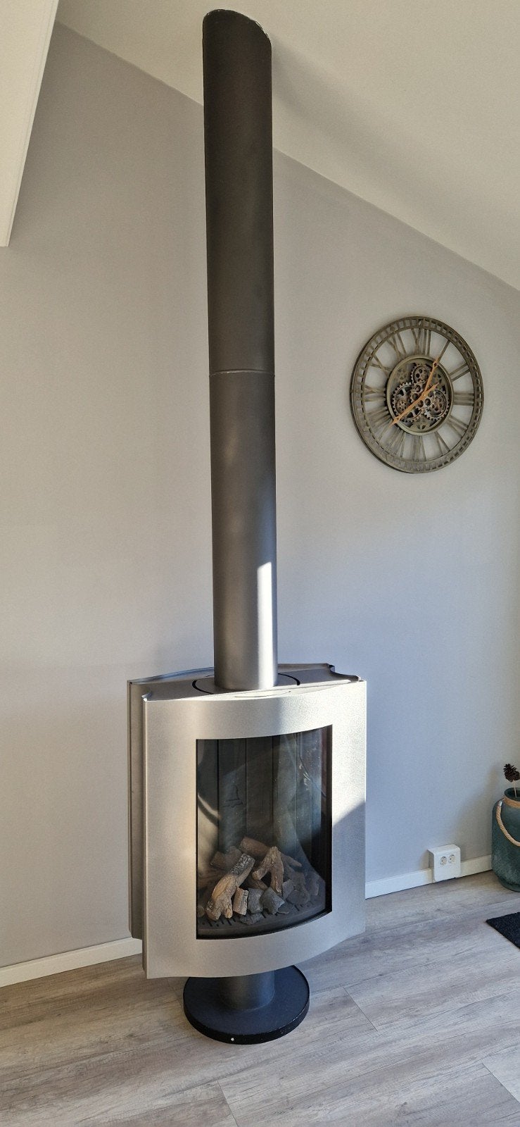Bellfires gas openhaard - Sfeervolle warmte!, Ophalen, Gebruikt, Gas, Vrijstaand