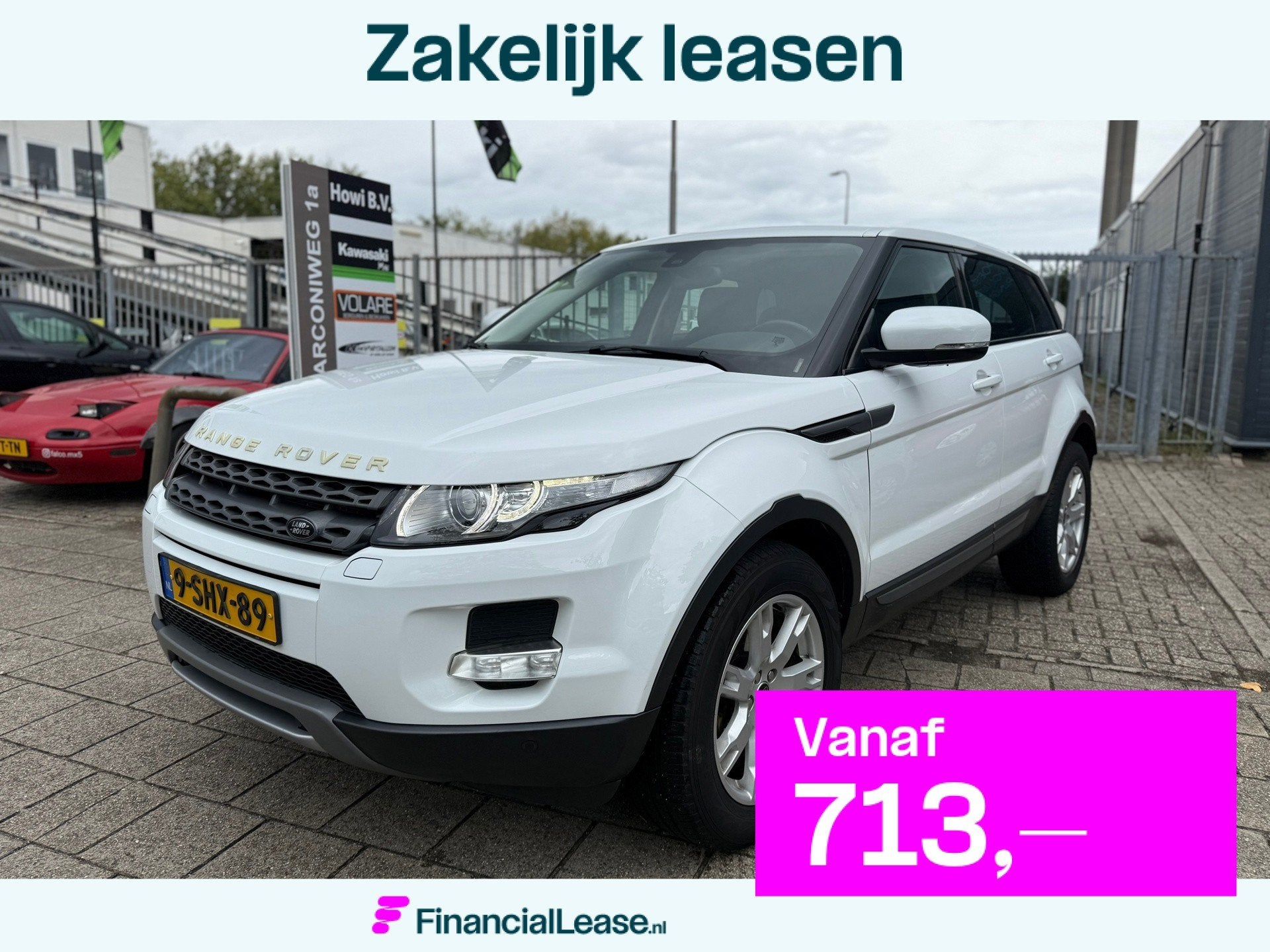 Land Rover Range Rover Evoque 2.0 Si 4WD Pure | Automaat | d, Automaat, Euro 5, 4 cilinders, Leder en Stof