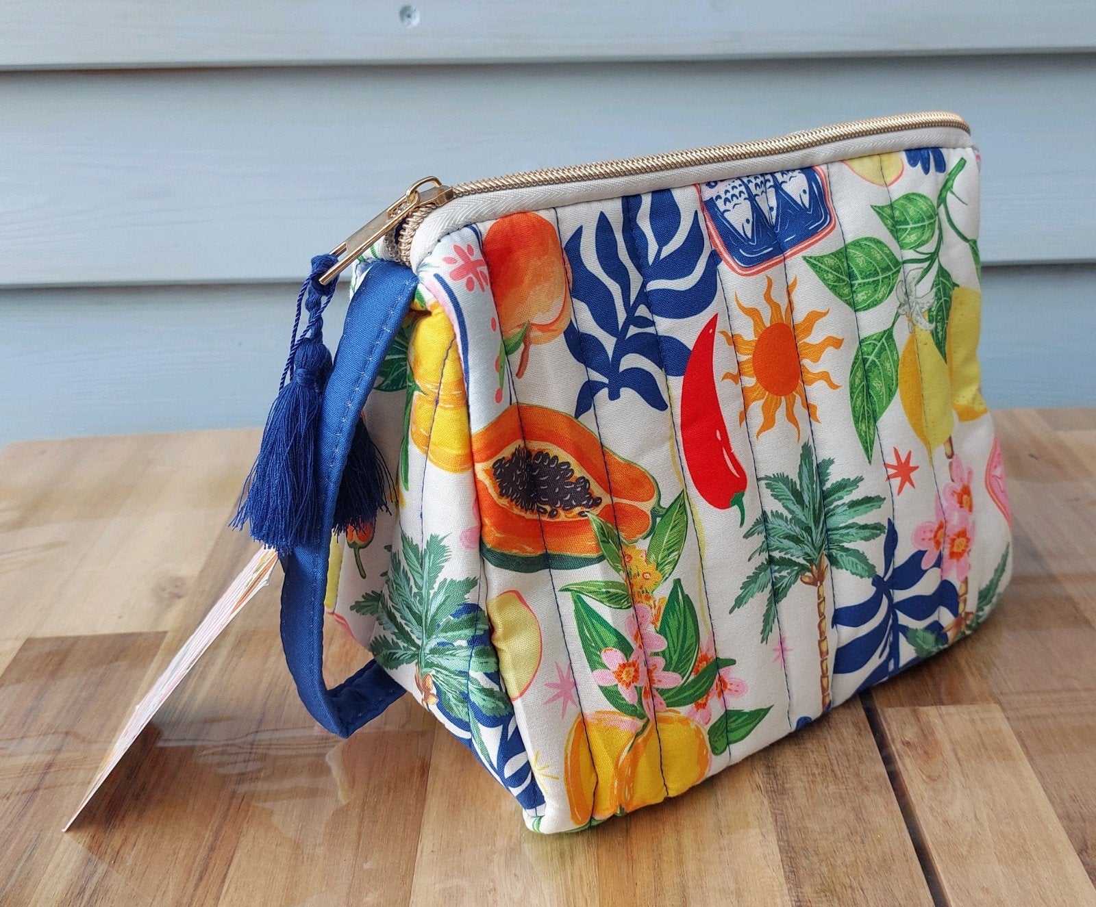 " Pauline Wingelaar Toilettas Kruidvat - Capri nieuw *, Ophalen of Verzenden, Nieuw, Blauw