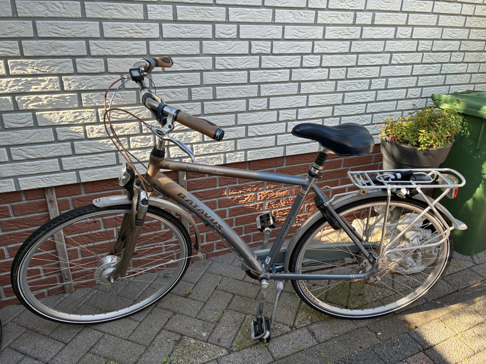 Batavus herenfiets, Ophalen, Gebruikt, Batavus