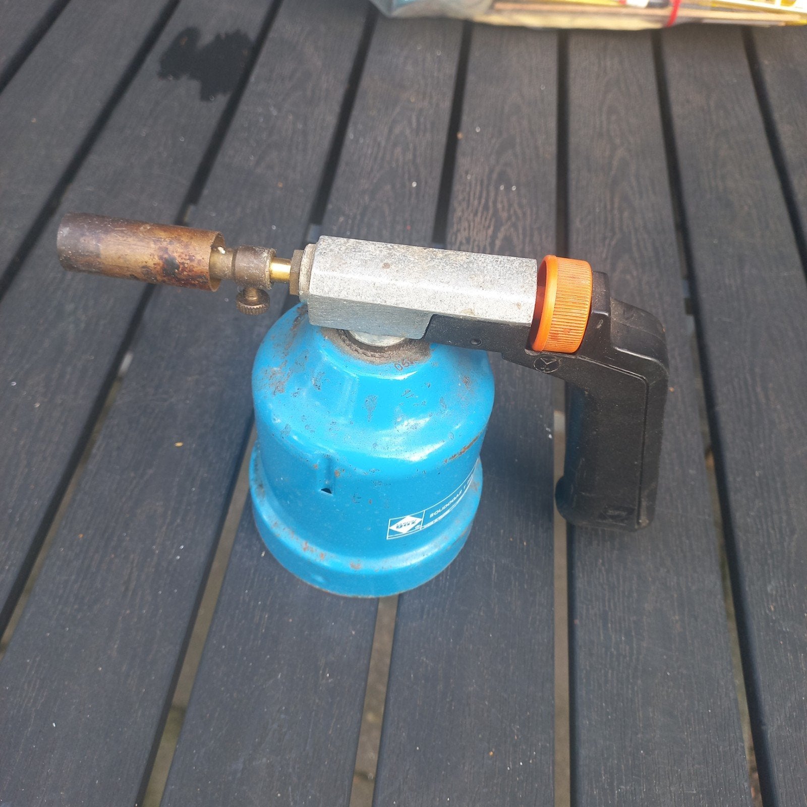 Gasbrander zonder gasflessen - Goede staat, Ophalen of Verzenden, Gebruikt