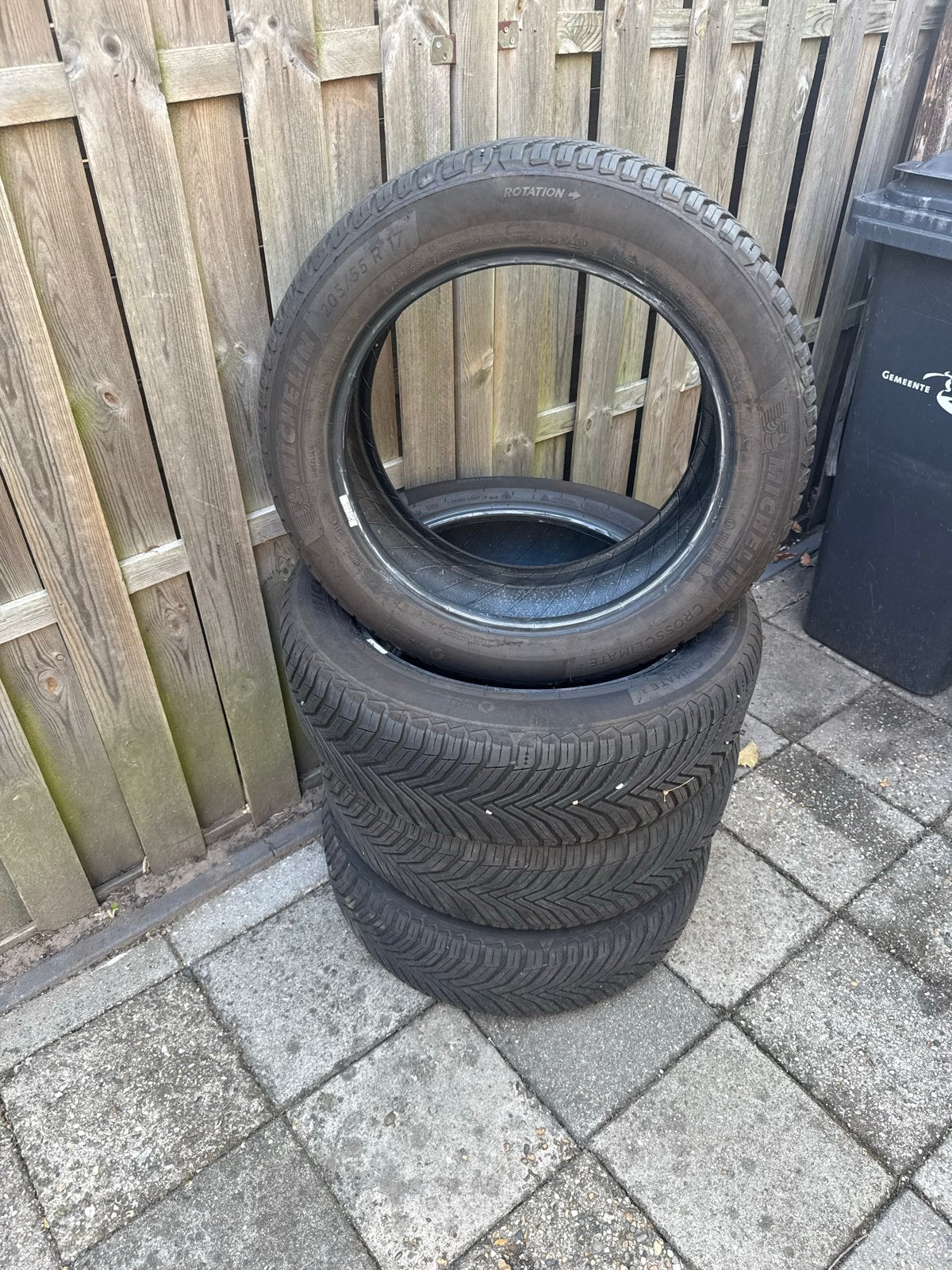 Michelin CrossClimate 205/55 R17 All Season Banden, Auto-onderdelen, Banden en Velgen, Ophalen, Gebruikt, 17 inch, 205 mm