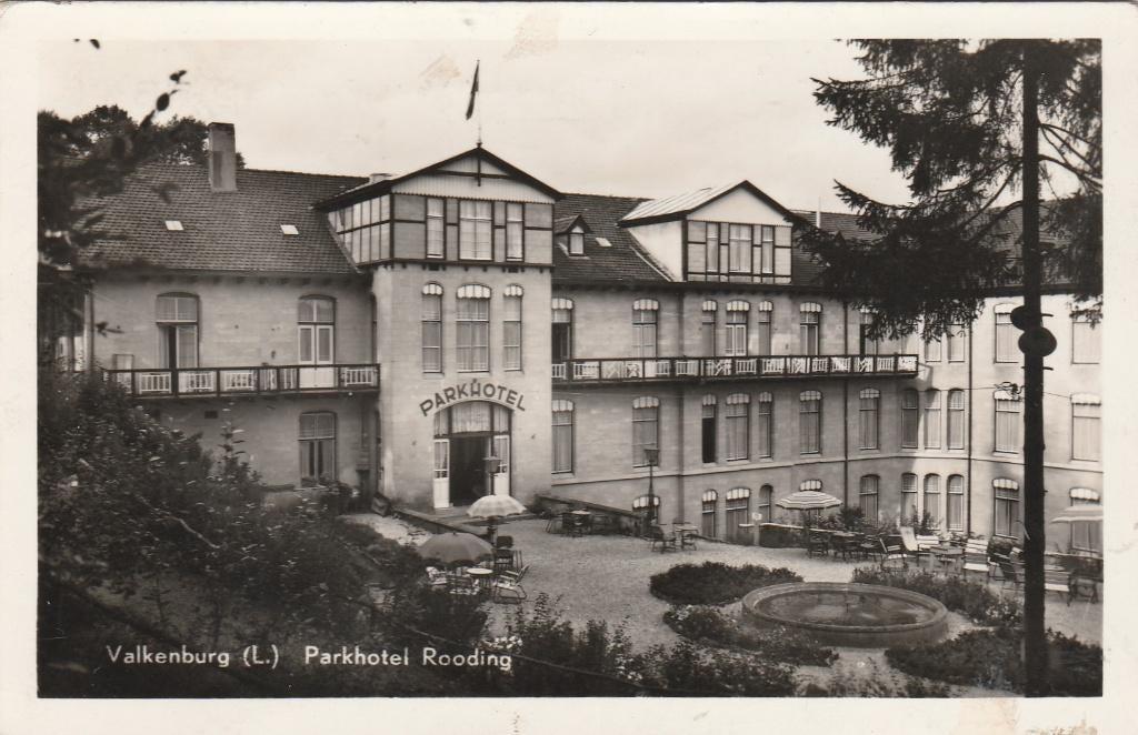 valkenburg- parkhotel rooding, Ophalen of Verzenden, 1940 tot 1960, Limburg