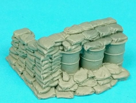 Barricade 1/35, Ophalen of Verzenden, Zo goed als nieuw, 1:35 tot 1:50