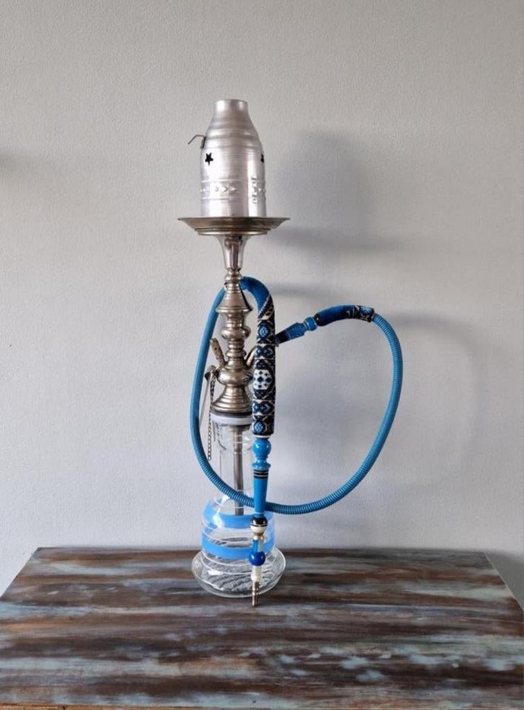 Decoratieve shisha waterpijp, Ophalen, Gebruikt