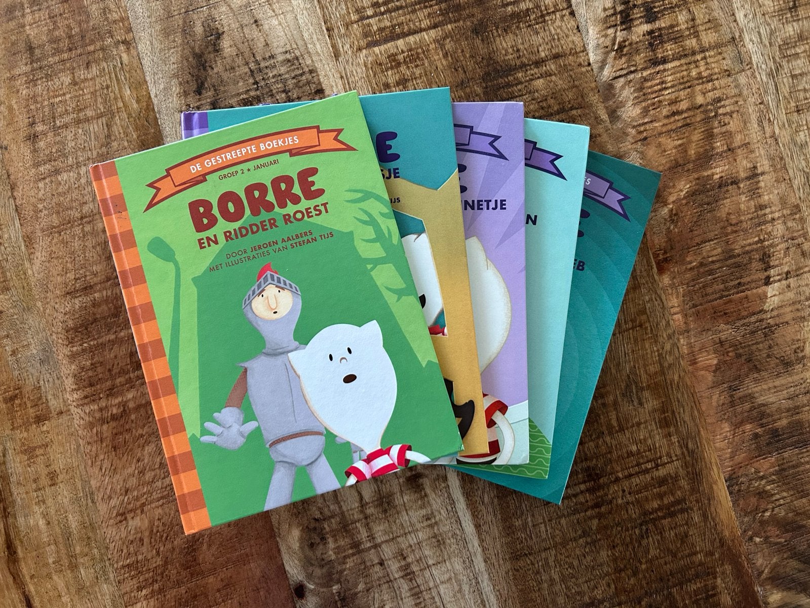Borre Leesclub Boeken - Set van 5, Ophalen, 5 of 6 jaar, Fictie algemeen, Jongen of Meisje