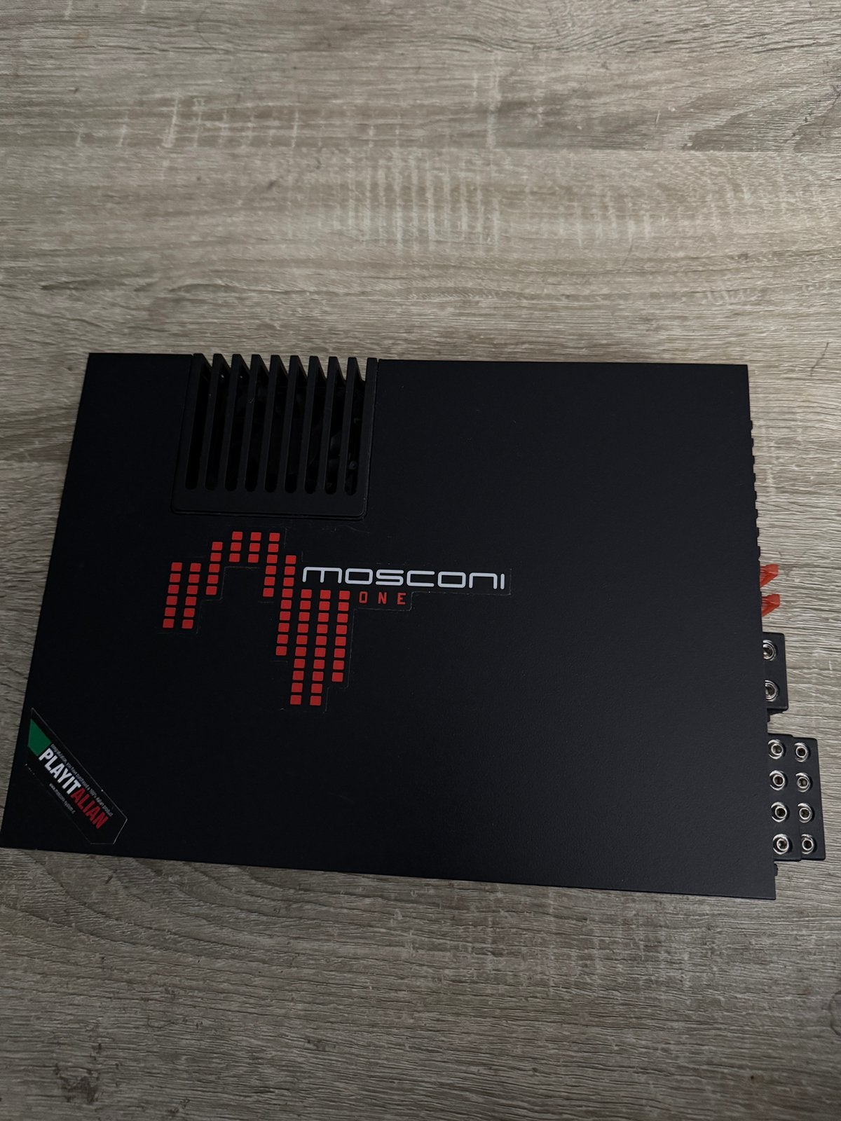 Mosconi Gladen ONE 130.4 Versterker, Ophalen of Verzenden, Gebruikt
