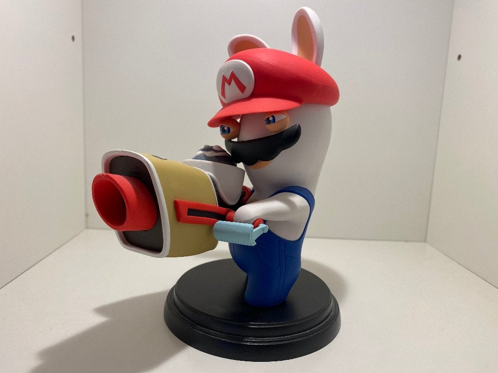 Mario + Rabbids Kingdom Battle Rabbid Mario 6" Figure, Ophalen, Zo goed als nieuw
