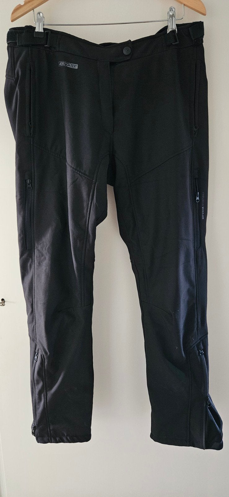 DIFI Raeven Aerotex motorbroek dames, Kleding | Dames, Zwart, Maat 42/44 (L), DIFI, Ophalen of Verzenden