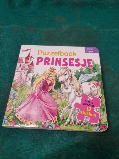 puzzelboek prinsesje 3+, Boeken, Ophalen of Verzenden