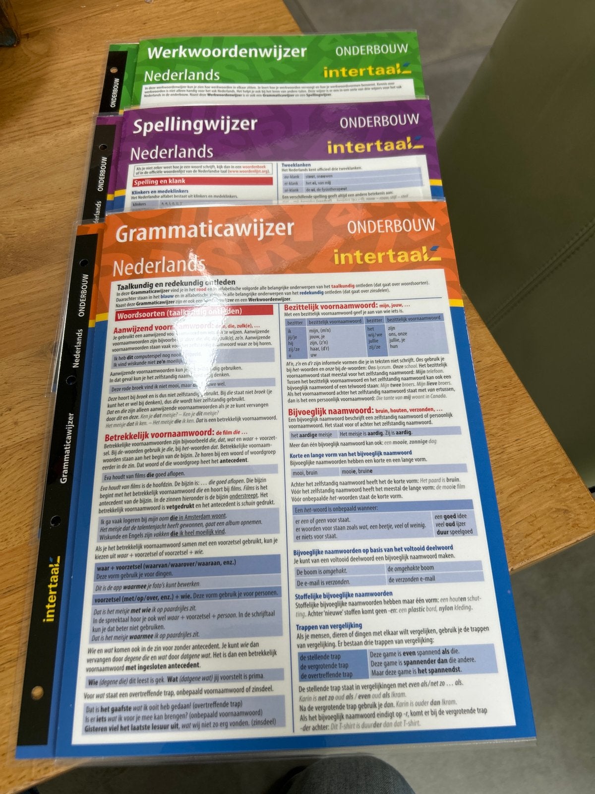 Intertaal Grammaticawijzer, Spellingwijzer, Werkwoordenwijze, Ophalen of Verzenden, Alpha, Zo goed als nieuw, Overige niveaus
