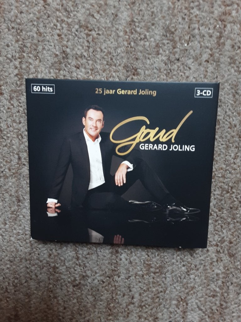 3 CD BOX Gerard Joling goud-25 jaar-60 hits, Ophalen, Zo goed als nieuw, Pop