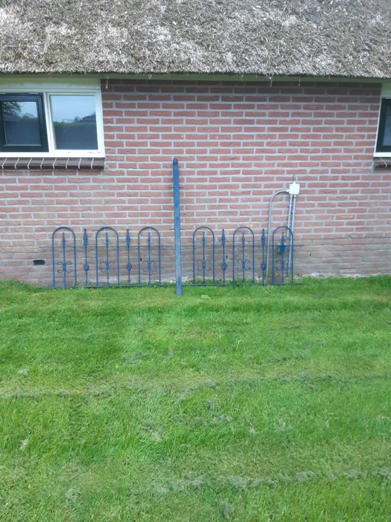 Sierhekwerk gebruikt, Tuin en Terras, Tuinhekken en Hekwerk, Ophalen, Gebruikt, IJzer, Sierhekwerk