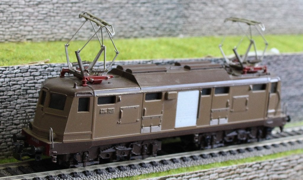 E locomotief + rijtuigen  ITALIË  ( FS ), Wisselstroom, Treinset, Ophalen of Verzenden, Zo goed als nieuw