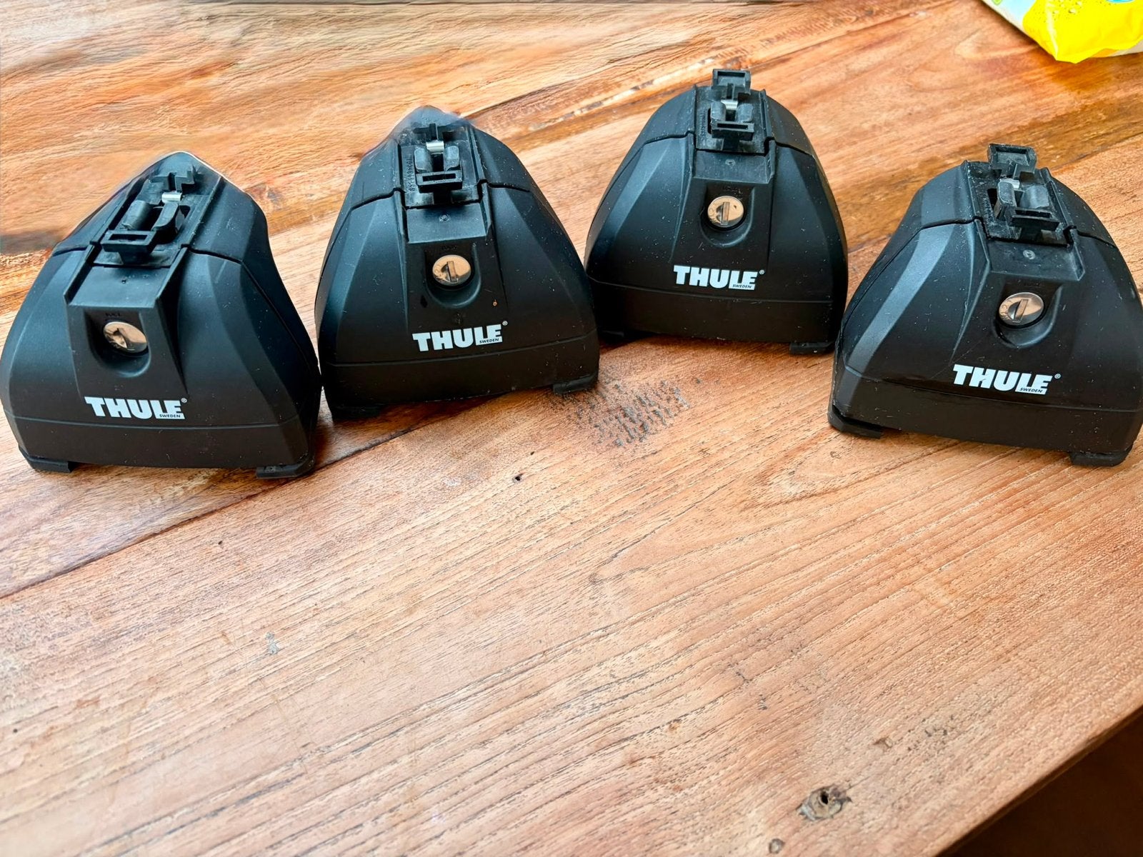 Thule Rapid System 753 Voetenset voor Dakdragers, Ophalen of Verzenden, Gebruikt