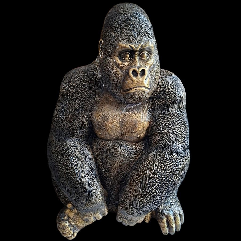 Zittende gorilla, Ophalen, Nieuw, Kunststof
