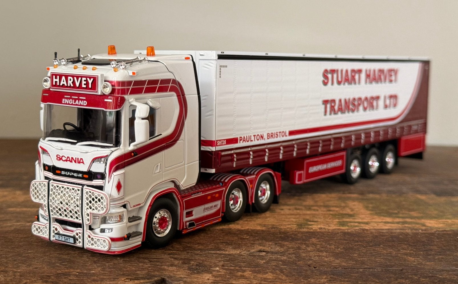 Tekno - Scania Next Gen Stuart Harvey, Ophalen of Verzenden, Bus of Vrachtwagen, Tekno