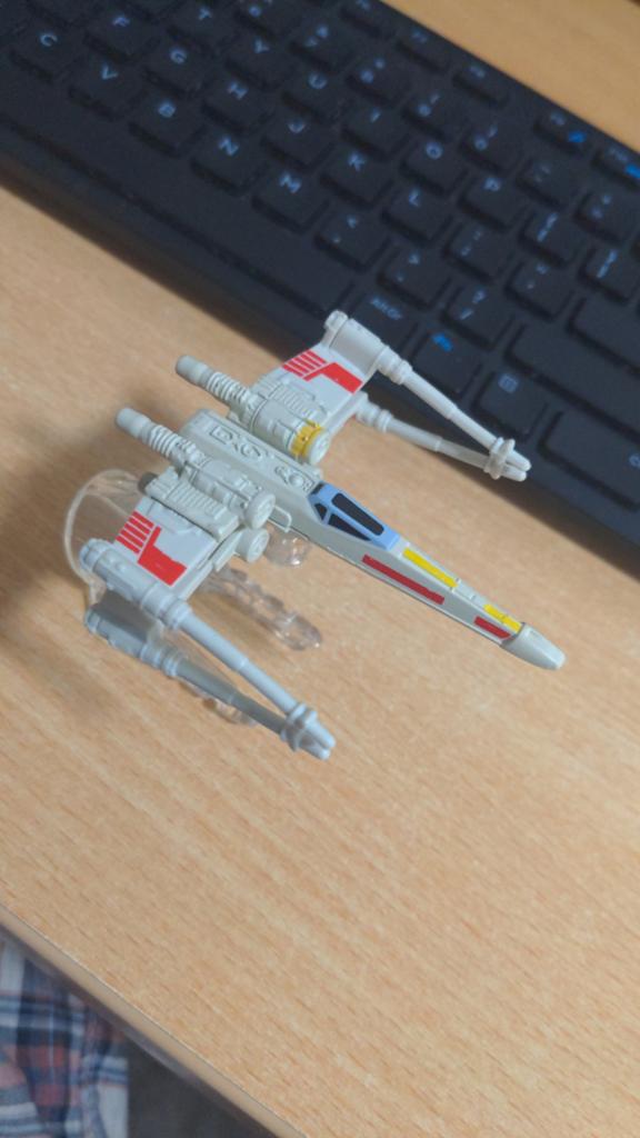 Star Wars X-Wing Fighter Die Cast Miniatuur Mattel 2014, Ophalen of Verzenden, Gebruikt, Replica