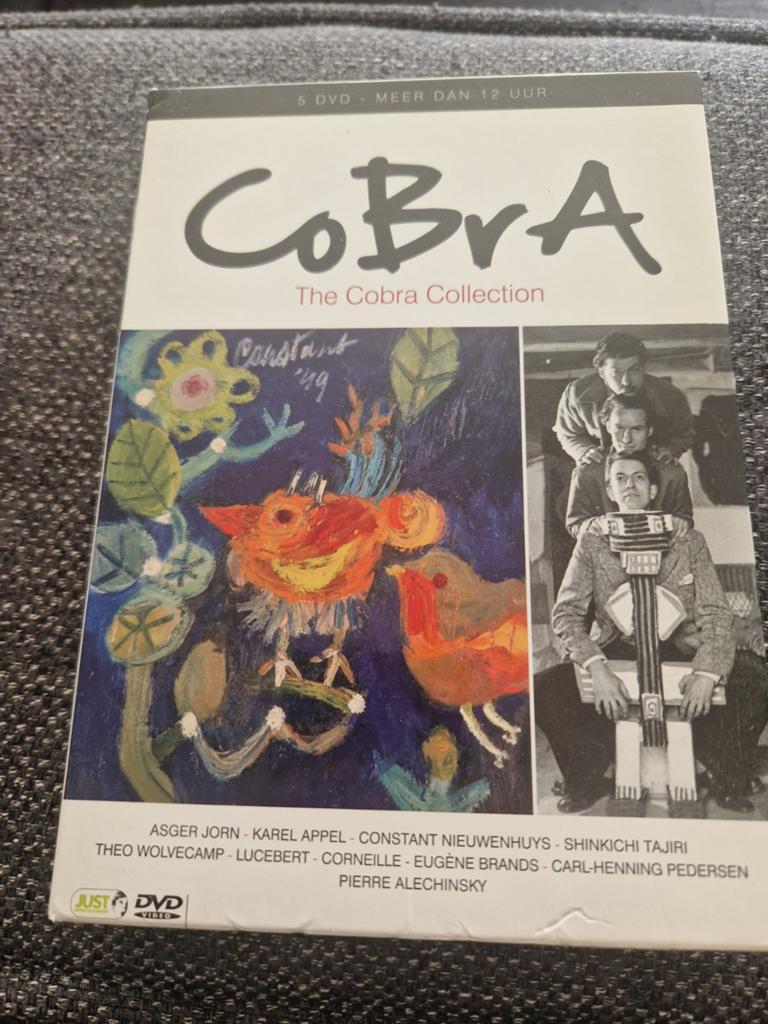 CoBrA The Cobra Collection 5 DVD Boxset Kunst Documentaire, Alle leeftijden, Ophalen of Verzenden, Zo goed als nieuw, Boxset