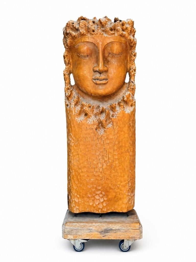 Guanyin – Chinees houten beeld – 159 cm