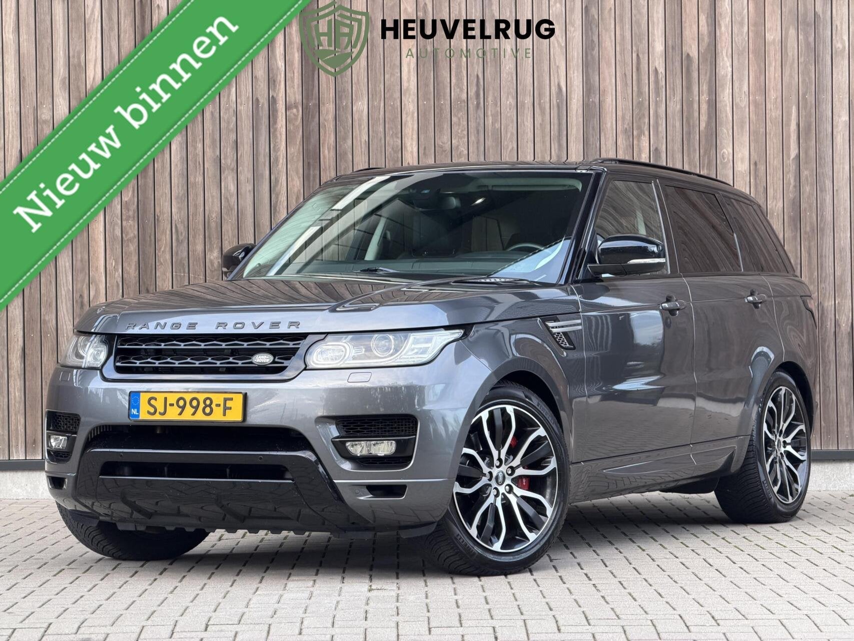 Land Rover Range Rover Sport 3.0 SDV6 HSE 7p. | Panoramadak, Gebruikt, Zwart, 2993 cc, 255 €/maand