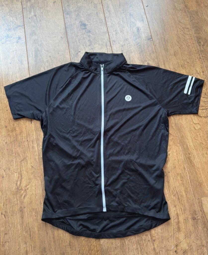 Super mooi Agu fietshirt 100% polyester fiets Elfstedentocht, Ophalen of Verzenden