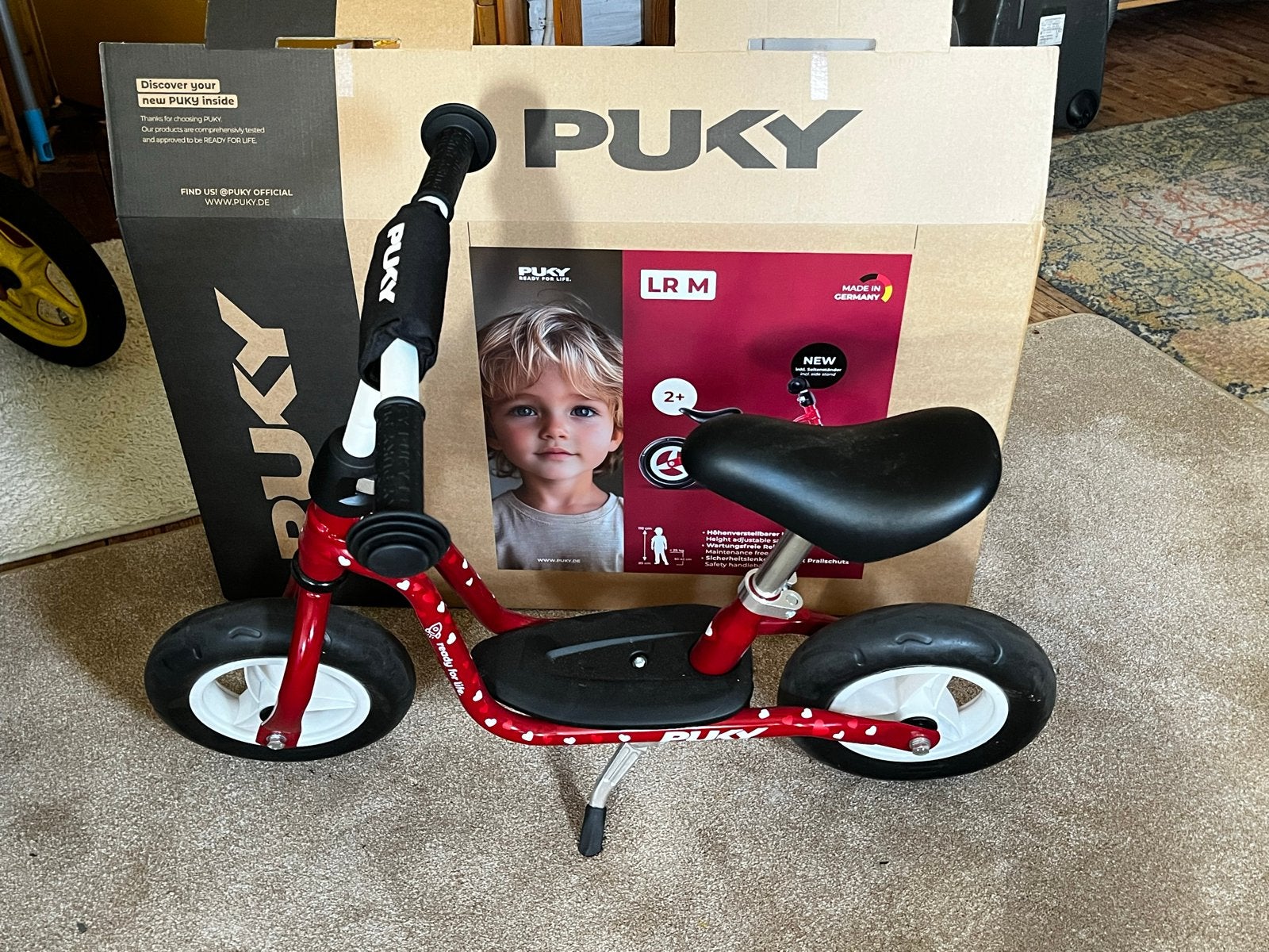Puky Loopfiets LR M Rood - Nieuw uit doos, Fietsen en Brommers, Ophalen, Nieuw, Minder dan 16 inch