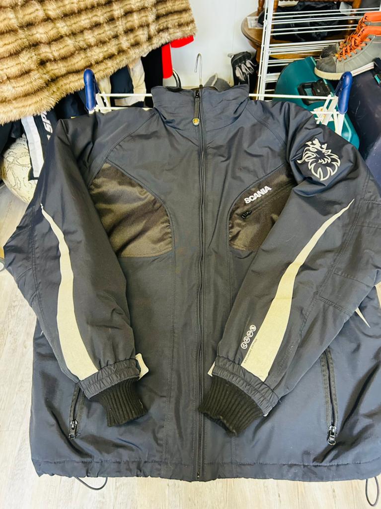 Nieuwe Scania jas., Ophalen, Zo goed als nieuw, Maat 46/48 (XL) of groter, Blauw