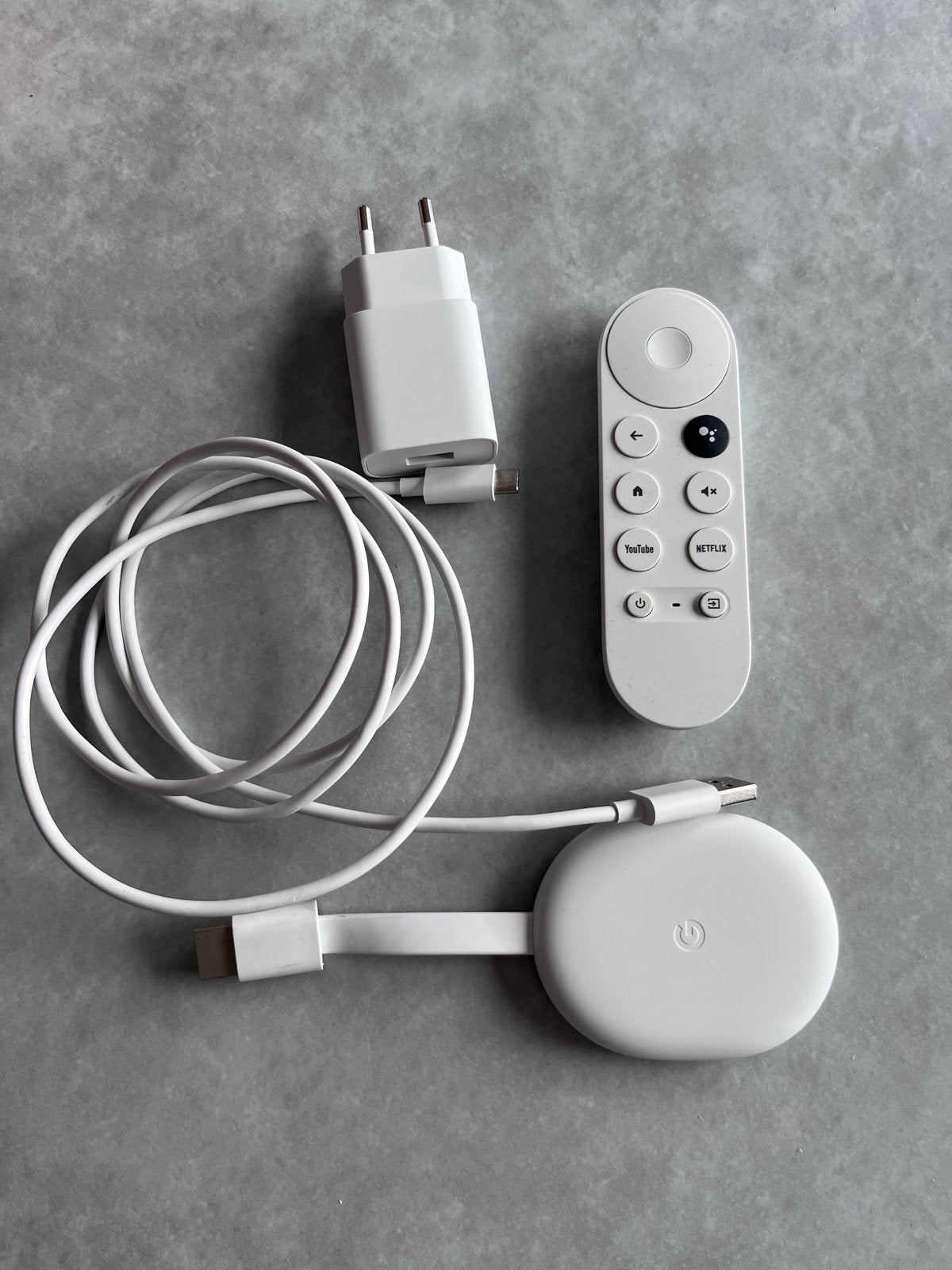 Google Chromecast met Google TV (4K) - Werkt perfect, Audio, Tv en Foto, Ophalen of Verzenden, Zo goed als nieuw, HDMI