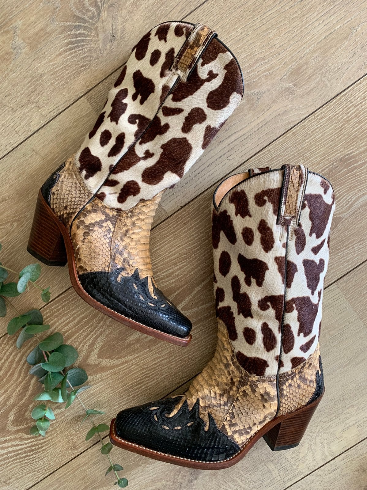 Sancho cowboylaarzen 41 western boots met hak, Kleding | Dames, Hoge laarzen, -, Ophalen of Verzenden, Zo goed als nieuw