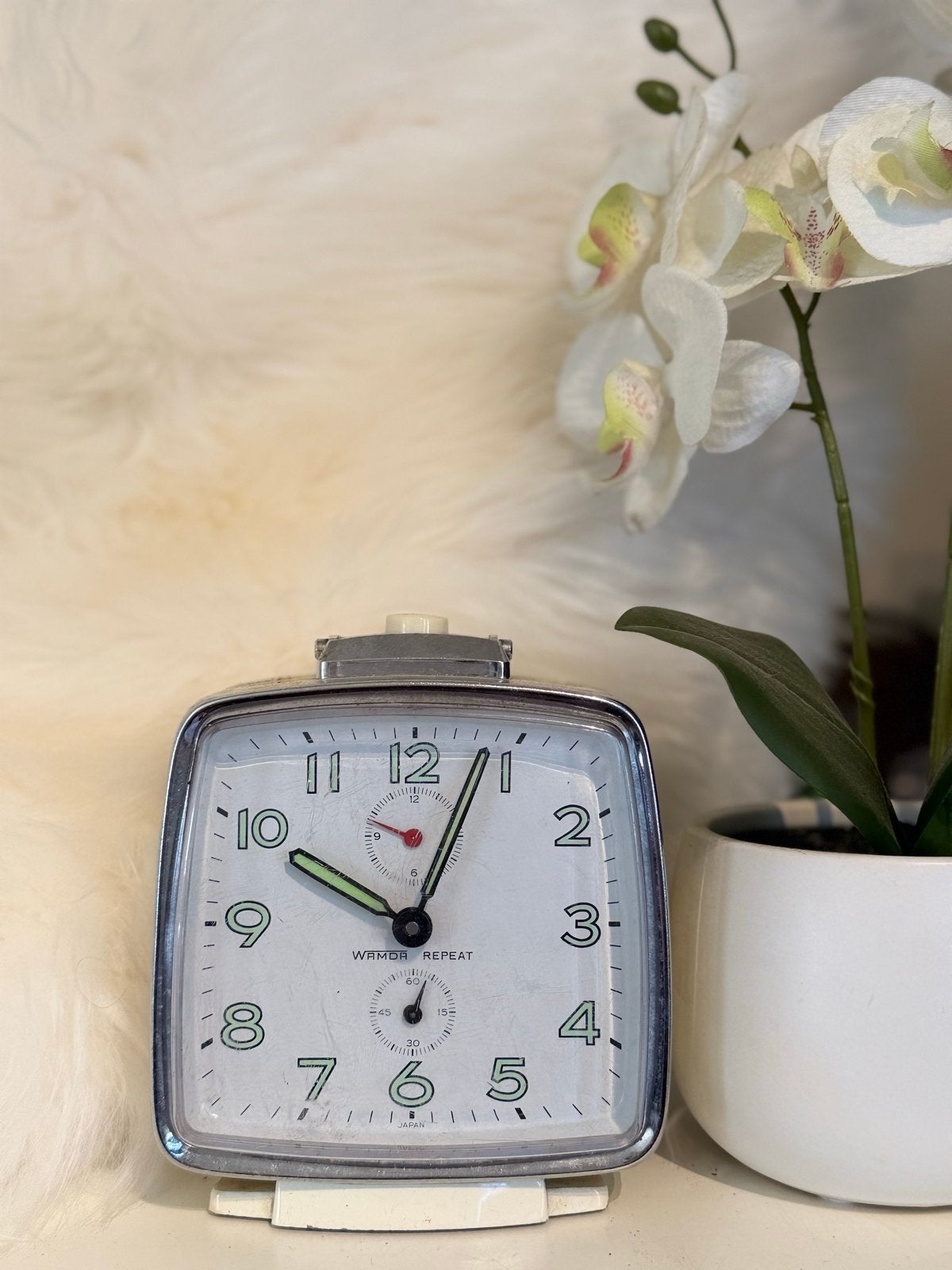 Vintage Japanse Wekker - Charmant en Functioneel, Ophalen of Verzenden