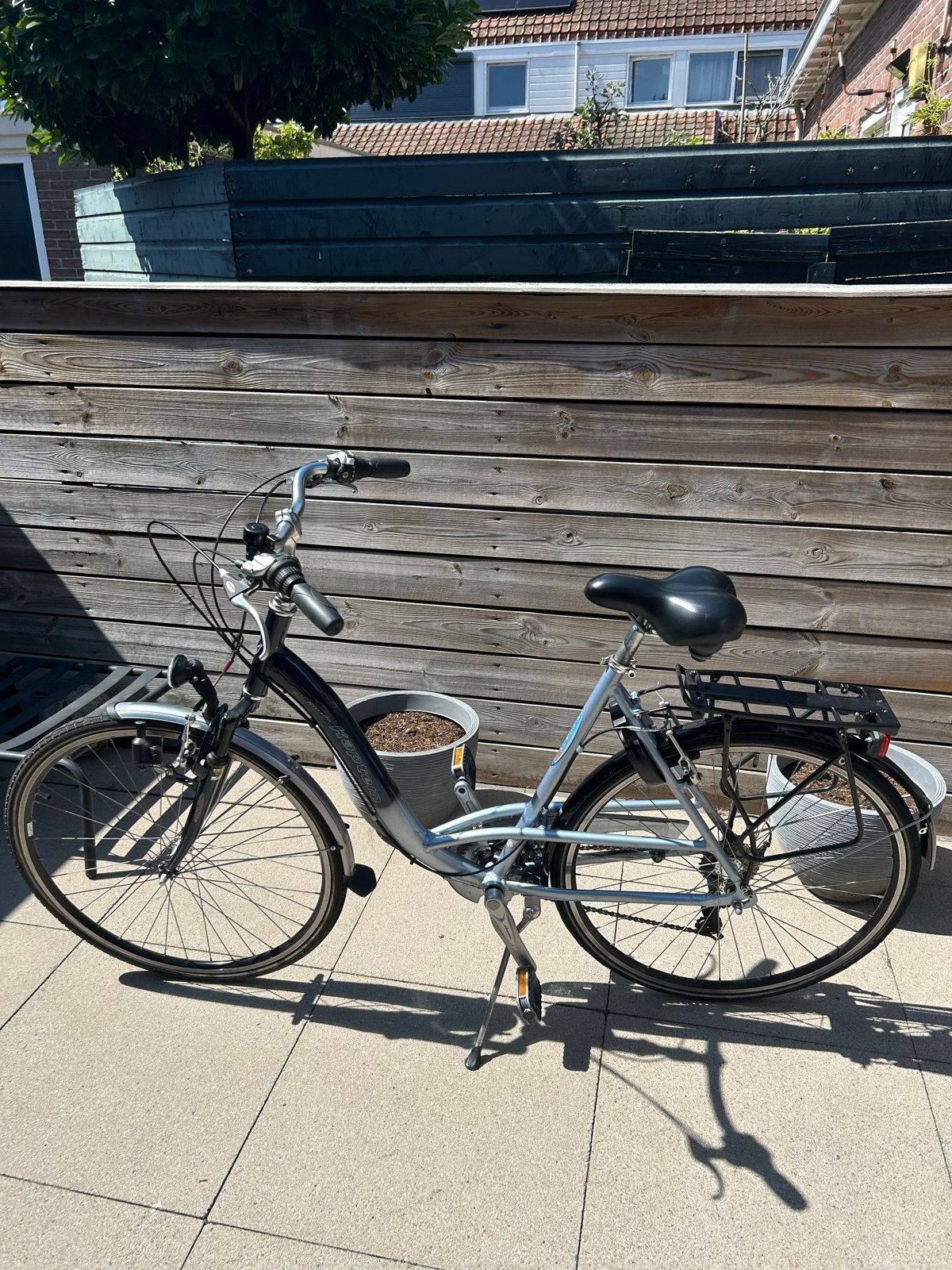 Kaptein fiets, 21 versnellingen, 28 inch, 58 cm frame, Fietsen en Brommers, Fietsen | Dames | Damesfietsen, Gebruikt, Velgrem