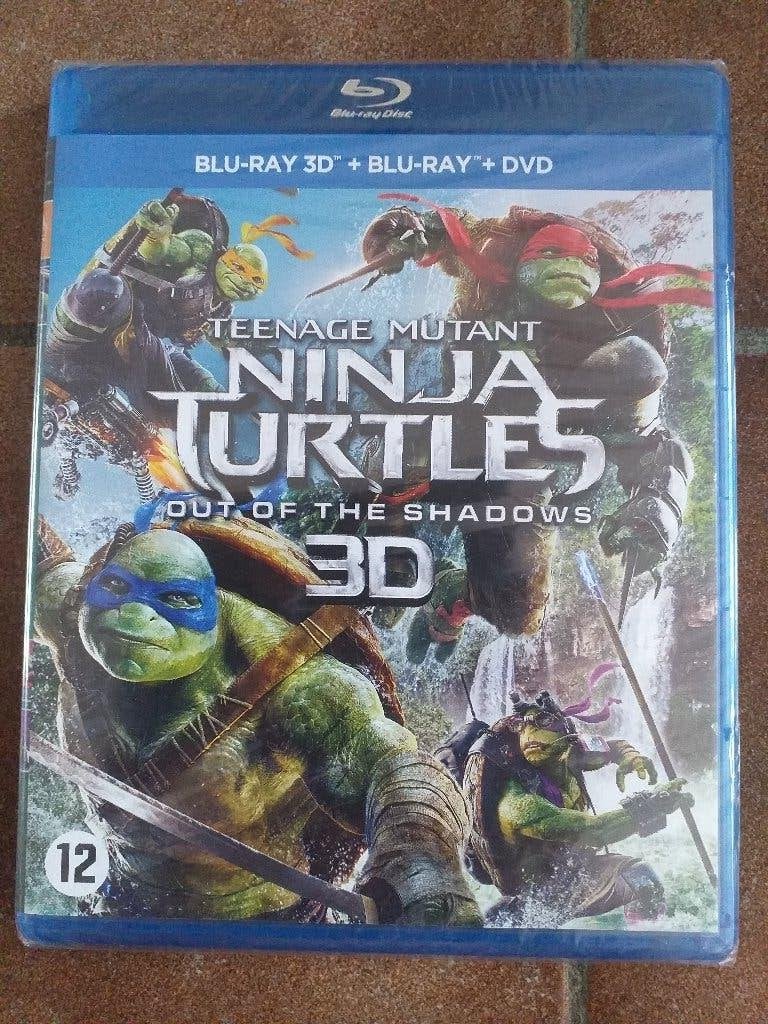 Teenage Mutant Ninja Turtles Out Of The Shadows 3D/2D Bluray, Nederlands, Film, Actie, Ophalen of Verzenden