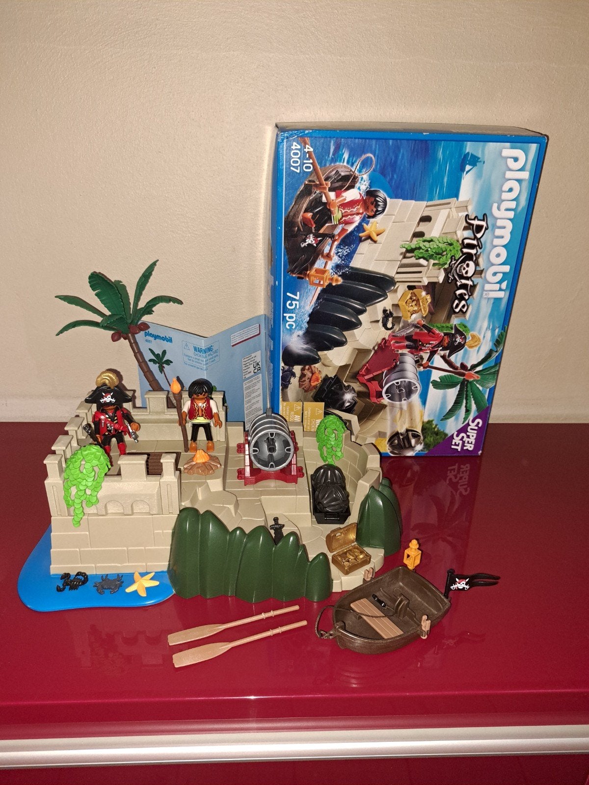 Playmobil piraten, Kinderen en Baby's, Speelgoed | Playmobil, Ophalen of Verzenden, Zo goed als nieuw