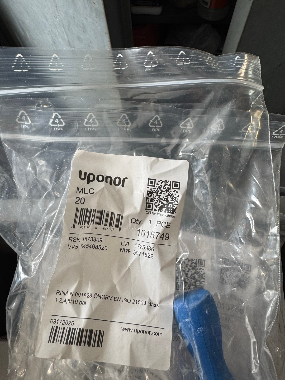Uponor Unicor Kalibreerdoorn 16, 20, 25 - Nieuw, Ophalen, Nieuw, Overige typen, Overige merken