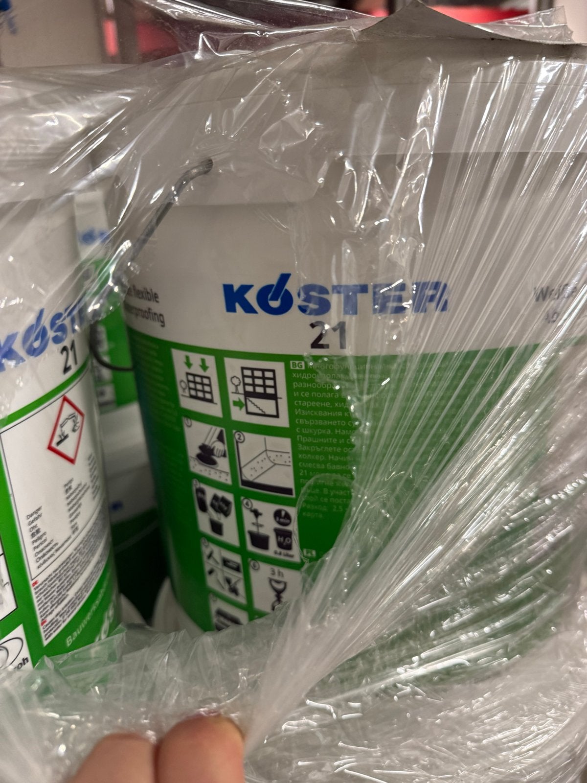 Koster Witte Dakcoating - Nieuw en Ongeopend 12 emmers, Ophalen, Wit, Nieuw, Verf
