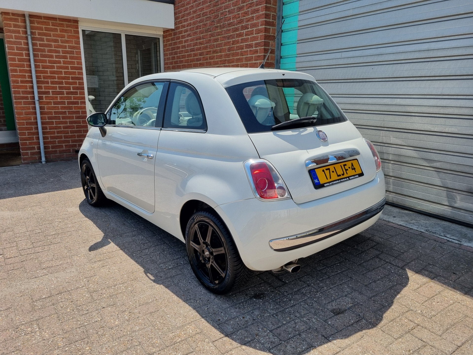 Fiat 500 1.2 Lounge 3-Drs Airco! Panoramadak! Bj:2009, Auto's, Fiat, Gebruikt, 1242 cc, 4 cilinders, 840 kg