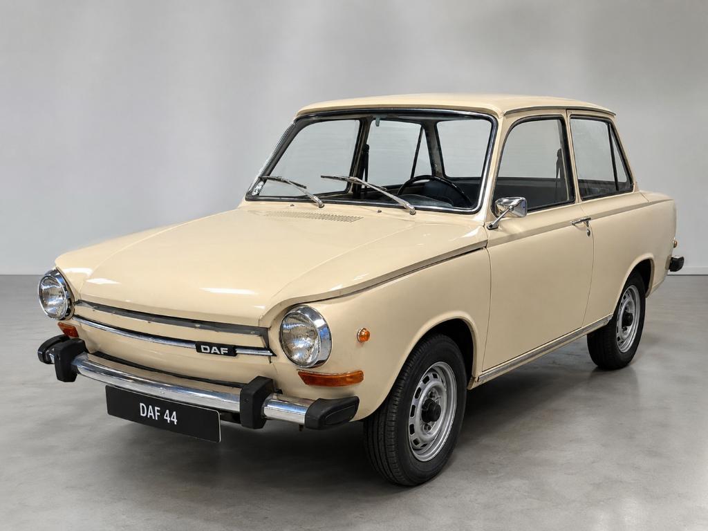 DAF 44 VARIOMATIC 1974, Zwart, Beige, Leder, Bedrijf