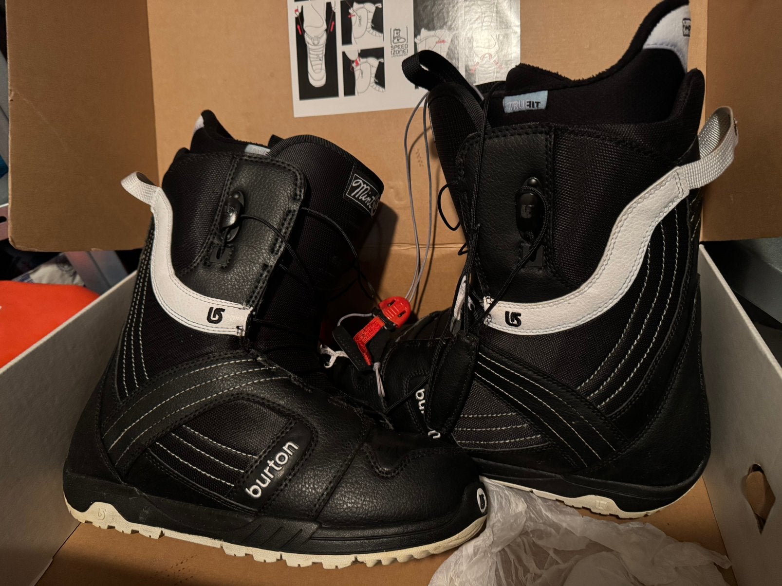 Burton Mint Snowboard schoenen maat 40.5, Ophalen, Zo goed als nieuw, Schoenen