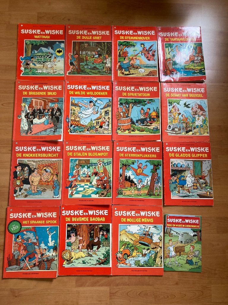 Suske en Wiskes, Boeken, Meerdere stripboeken, Ophalen of Verzenden, Gelezen, Willy Vandersteen