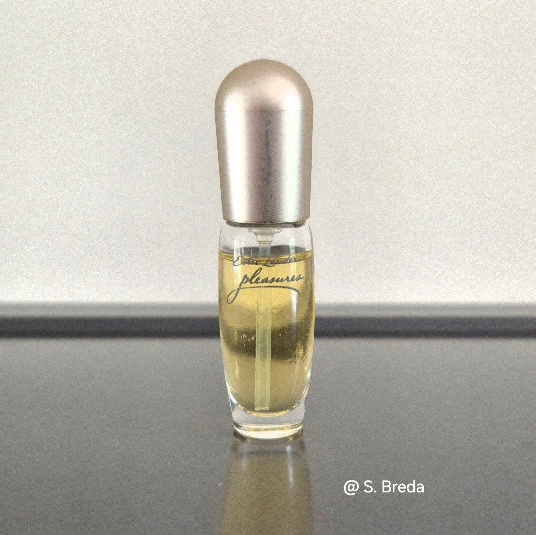 Estee Lauder - Pleasures - Eau de Parfum miniatuur Vapo 4 ml, Verzamelen, Parfumverzamelingen, Zo goed als nieuw, Miniatuur, Gevuld