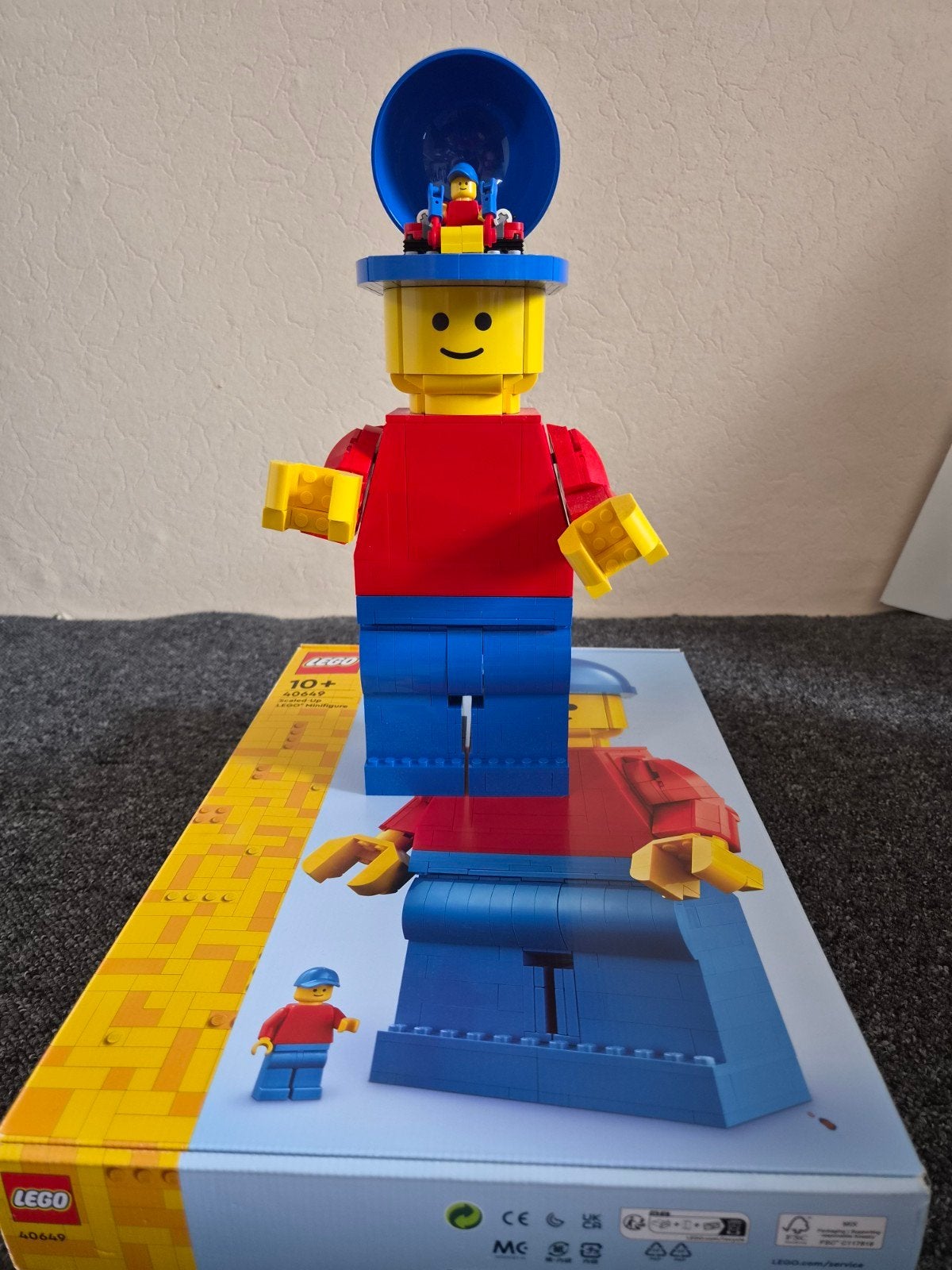 LEGO 40649 Uitvergrote LEGO Minifiguur - met originele doos, Ophalen of Verzenden, Nieuw, Overige merken