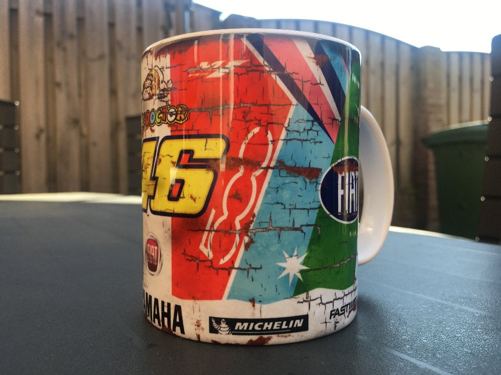 ✅ Valentino Rossi Fiat 500 Yamaha mok The Doctor 46 NIEUW, Ophalen of Verzenden, Nieuw, Motoren