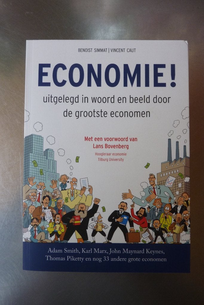 Economie! uitgelegd in woord en beeld - Benoist Simmat, Boeken, Ophalen of Verzenden, Zo goed als nieuw, Management
