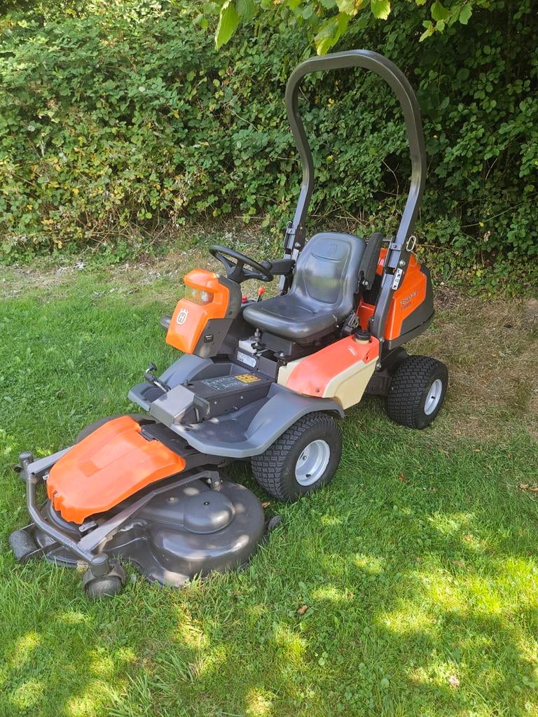Husqvarna rider p524 efi 4wd zitmaaier grasmaaier mulch hst, Ophalen of Verzenden, Gebruikt, Mulchfunctie, 120 cm of meer