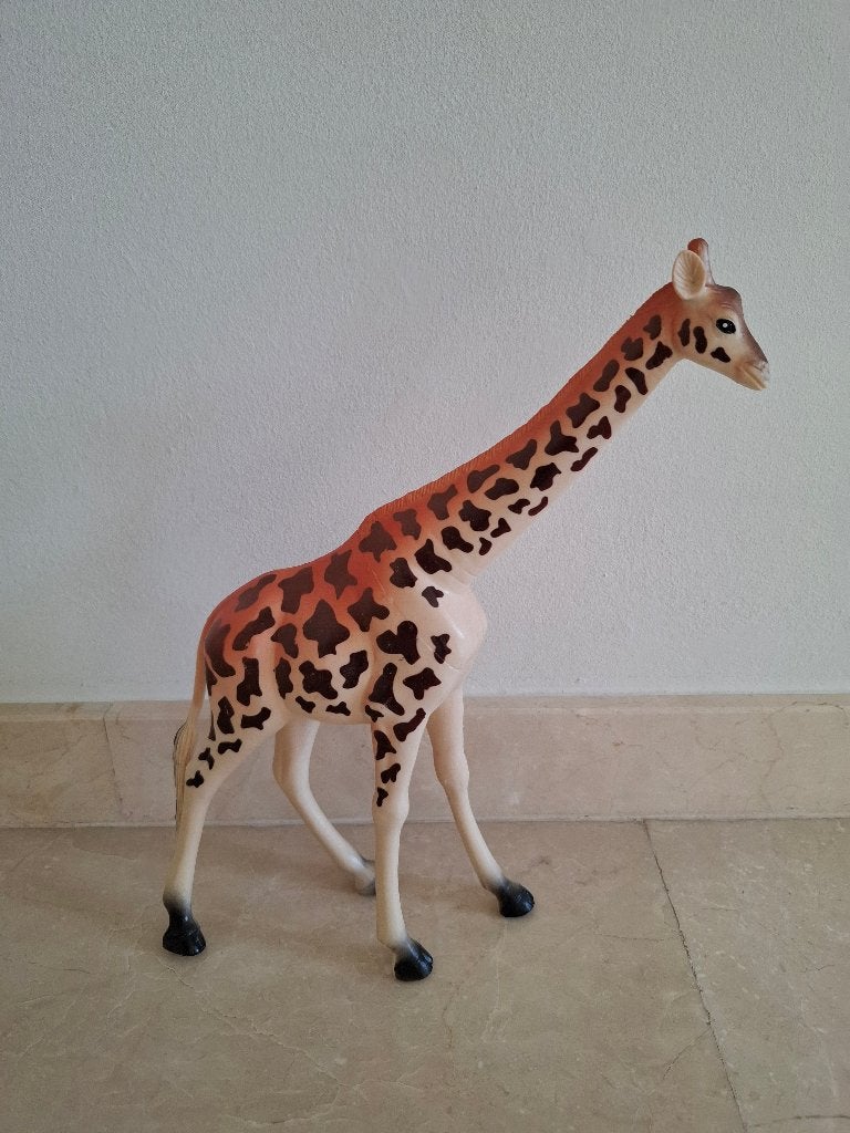 Mooie speelgoed giraffe, Ophalen of Verzenden, Zo goed als nieuw, Jongen of Meisje